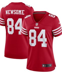 Dazz Newsome San Francisco 49ers Nike Women's Team Game Jersey - Scarlet