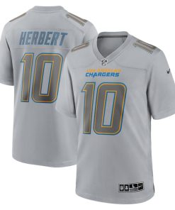Los Angeles Chargers Nike Custom Atmosphere Fashion Game Jersey - Gray