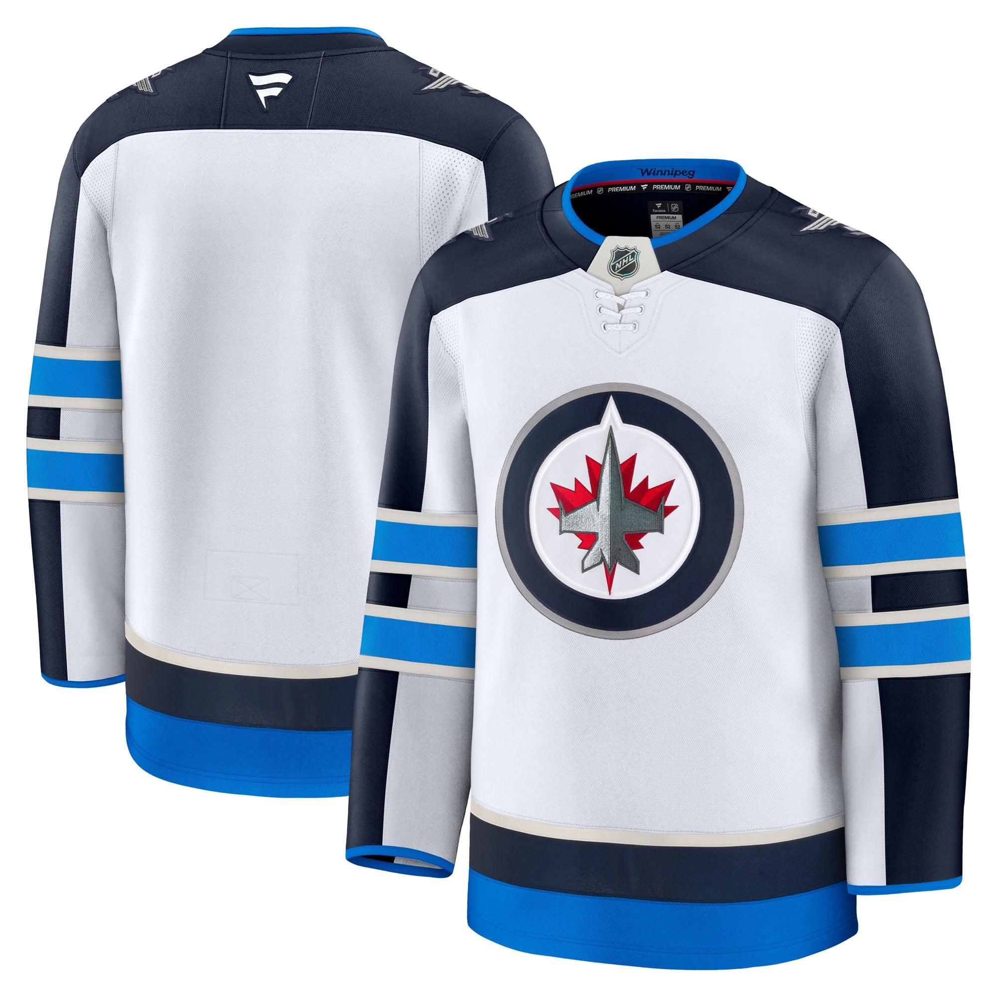 Winnipeg Jets Home Premium Jersey - Navy/White - Image 12