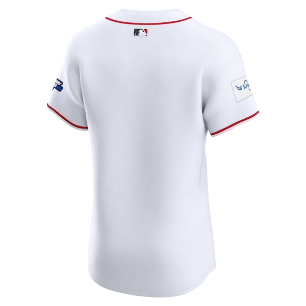 Cincinnati Reds Nike 2025 MLB Speedway Classic Home Elite Jersey - White - Image 3