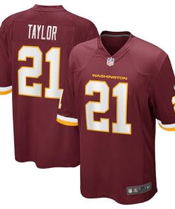 Alternative view of Sean Taylor Washington Football Team Nike Retired Player Team Game Jersey - Burgundy/White