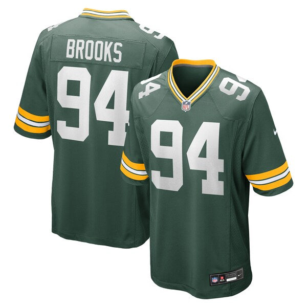 Karl Brooks Green Bay Packers Nike Game Jersey - Green - Image 2