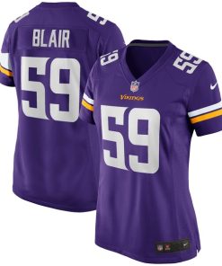 Matt Blair Minnesota Vikings Nike Women's Game Retired Player Jersey - Purple