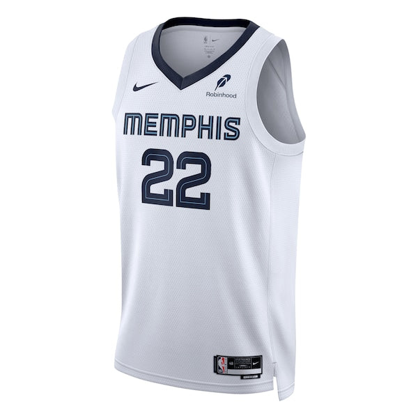 Desmond Bane Memphis Grizzlies Nike Unisex Swingman Badge Player Jersey - Association Edition - White - Image 2
