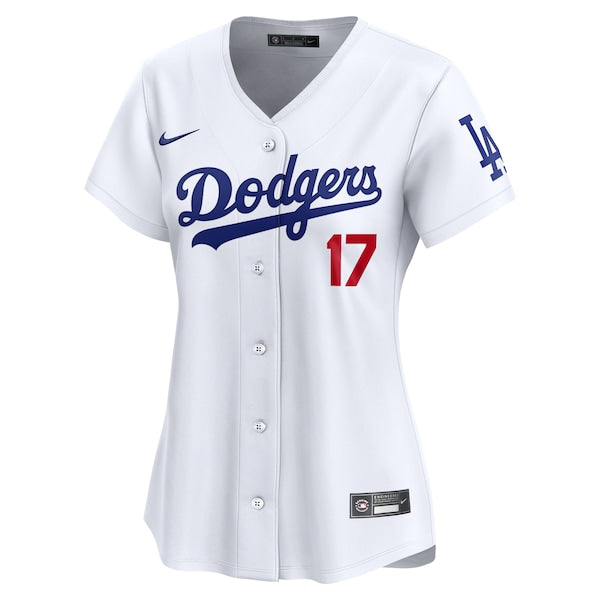 Shohei Ohtani Los Angeles Dodgers Nike Women's Home Limited Player Jersey - White - Image 2