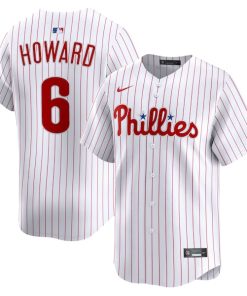 Ryan Howard Philadelphia Phillies Nike Limited Jersey - White/Cream