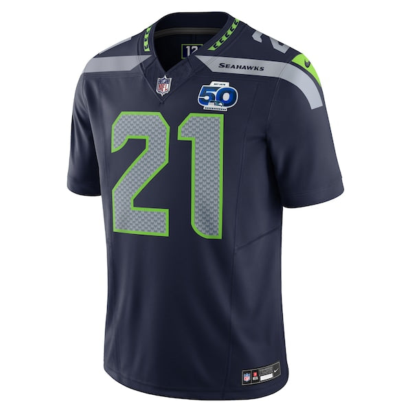 Devon Witherspoon Seattle Seahawks Nike Team 50th Season Vapor F.U.S.E. Limited Jersey - College Navy/Royal - Image 3