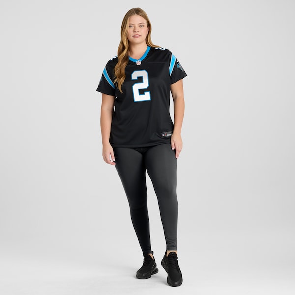 Mike Jackson Carolina Panthers Nike Women's Game Jersey - Black - Image 6