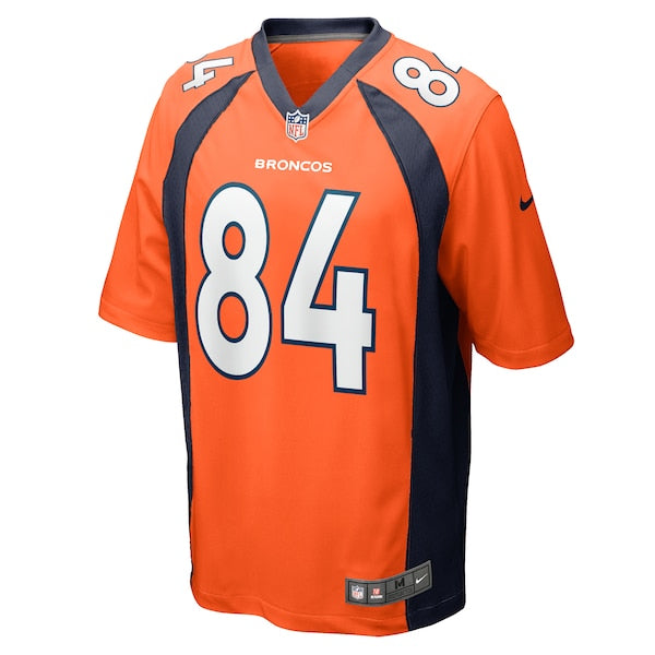 Chris Manhertz Denver Broncos Nike Game Player Jersey - Orange - Image 2
