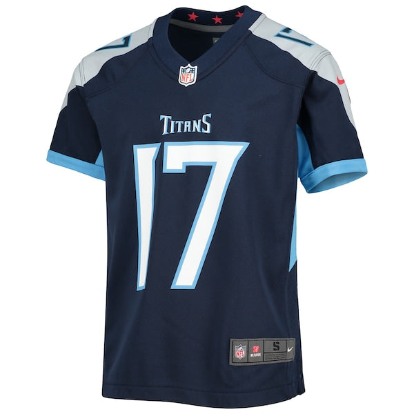 Ryan Tannehill Tennessee Titans Nike Youth Game Jersey - Navy/Light Blue - Image 3