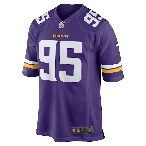 Travis Bell Minnesota Vikings Nike Game Jersey - Purple - Image 2