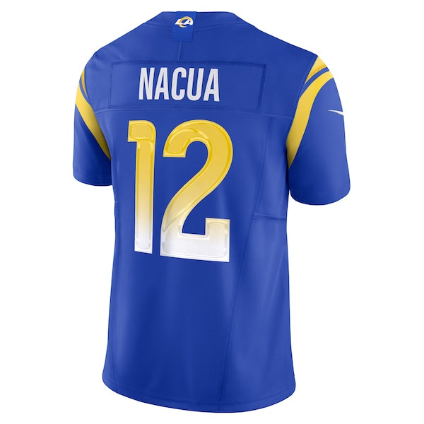 Puka Nacua Los Angeles Rams Nike Vapor F.U.S.E. Limited Player Jersey - Royal - Image 3