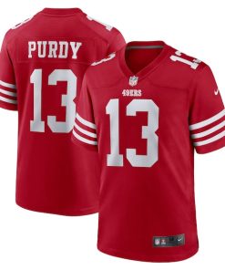 Brock Purdy San Francisco 49ers Nike Game Player Jersey - Scarlet