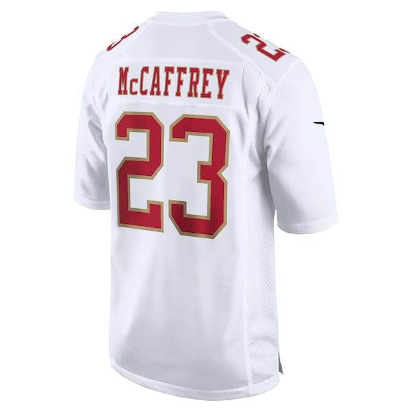Christian McCaffrey San Francisco 49ers Nike Fashion Game Jersey - Tundra White - Image 3