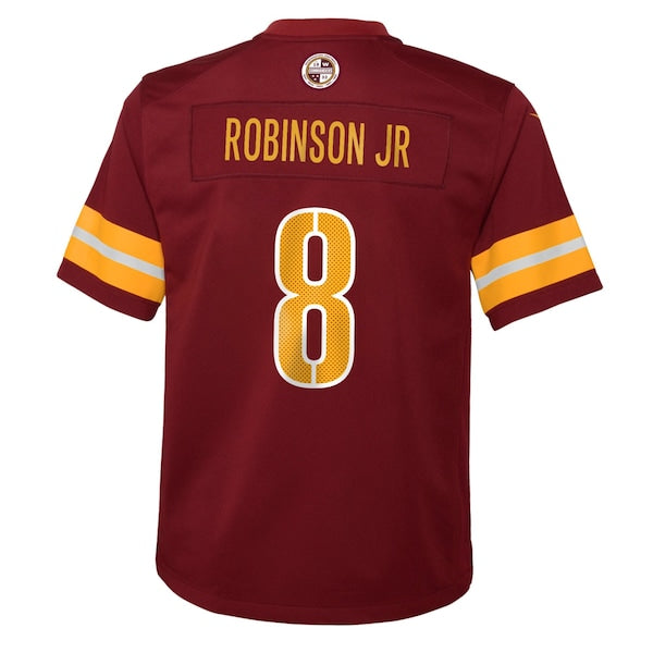 Brian Robinson Jr. Washington Commanders Nike Youth Game Jersey - Burgundy - Image 3