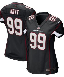 Alternative view of J.J. Watt Arizona Cardinals Nike Women's Alternate Game Jersey - Black/Cardinal