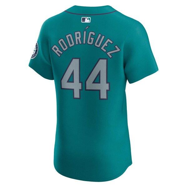 Julio Rodr¨ªguez Seattle Mariners Nike Alternate Elite Player Jersey - Aqua - Image 3