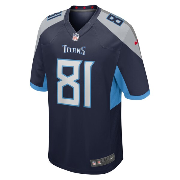 Josh Whyle Tennessee Titans Nike Team Game Jersey - Navy - Image 2