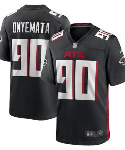 David Onyemata Atlanta Falcons Nike Game Player Jersey - Black