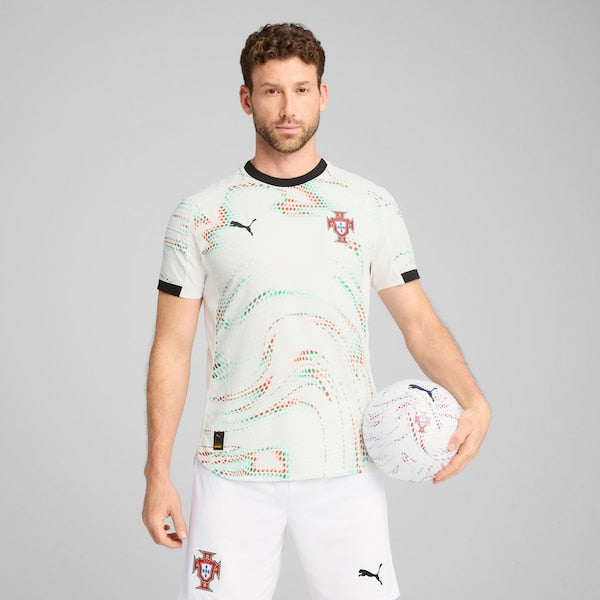 Portugal National Team Puma 2025 Away Authentic Jersey - White - Image 7