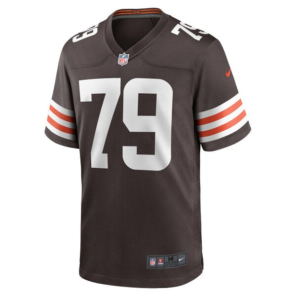 Dawand Jones Cleveland Browns Nike Team Game Jersey - Brown - Image 2