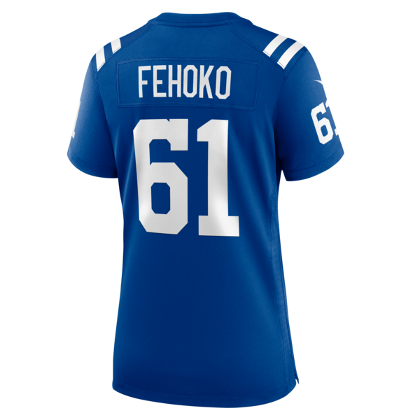 Viliami Fehoko Indianapolis Colts Nike Women's Team Game Jersey - Royal - Image 3