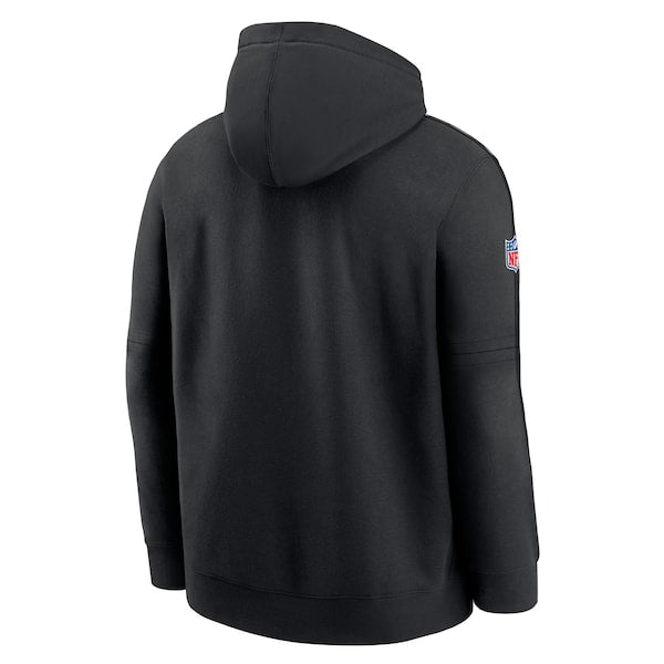 Washington Commanders Nike 2024 NFL Crucial Catch Club Pullover Hoodie - Black - Image 3