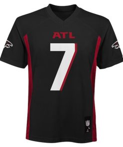Alternative view of Bijan Robinson Atlanta Falcons Preschool Replica Player Jersey - Black