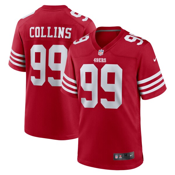 Maliek Collins San Francisco 49ers Nike Game Jersey - Scarlet - Image 2