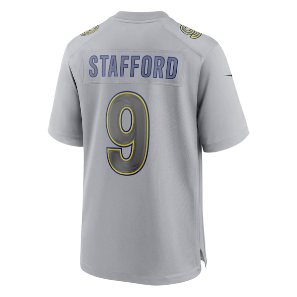 Matthew Stafford Los Angeles Rams Nike Atmosphere Fashion Game Jersey - Gray - Image 3