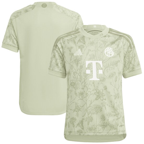 Bayern Munich adidas Youth 2023/24 Oktoberfest Replica Jersey - Green - Image 2