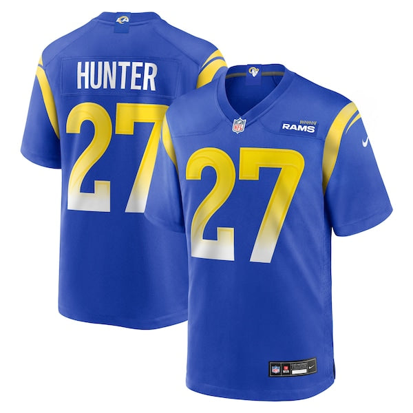 Jarquez Hunter Los Angeles Rams Nike Team Game Jersey - Royal