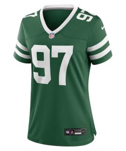 Alternative view of Harrison Phillips New York Jets Nike Women's Team Game Jersey - Legacy Green