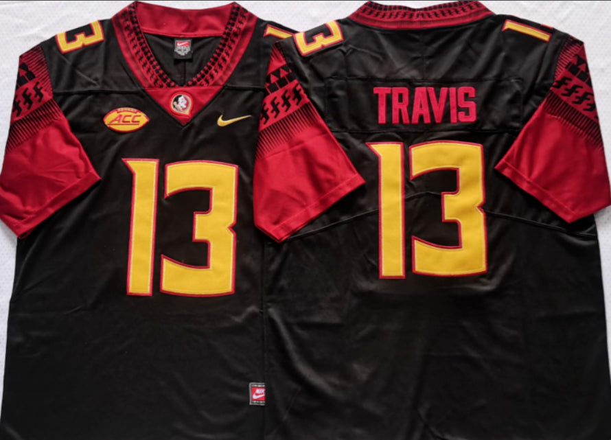 Jordan Travis NCAA Florida State Seminoles Nike Vapor Limited Jersey