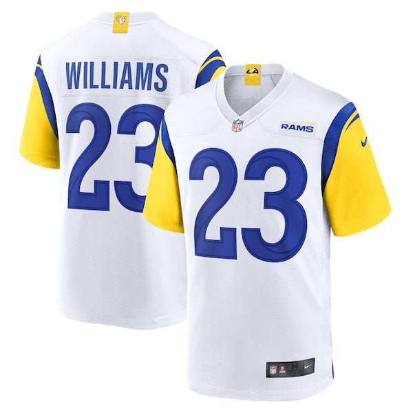 Kyren Williams Los Angeles Rams Nike Game Jersey - White/Royal