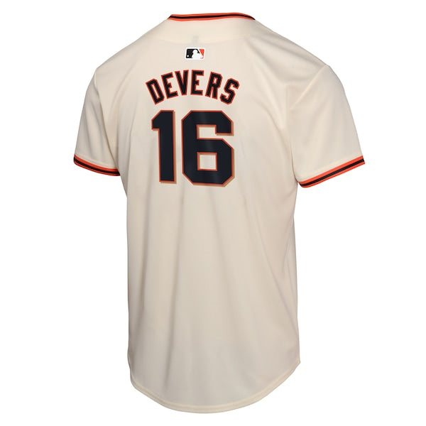 Rafael Devers San Francisco Giants Nike Youth Home Player Game Jersey - Cream - Image 3