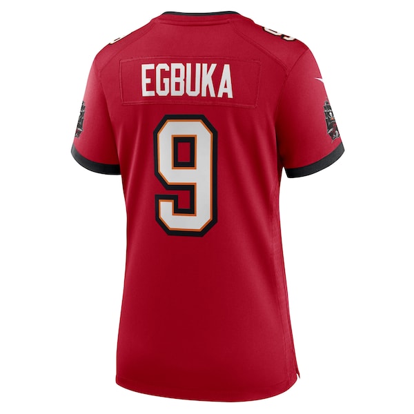Emeka Egbuka Tampa Bay Buccaneers Nike Women's 50th Season Team Game Jersey - Red/Creamsicle/White - Image 4