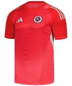Alternative view of New England Revolution adidas 2025 Goalkeeper Jersey - Red