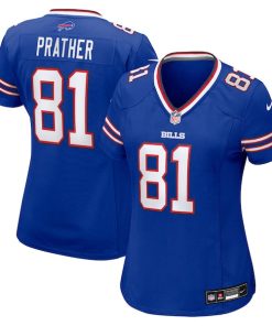 Alternative view of Kaden Prather Buffalo Bills Nike Women's Team Game Jersey -  Royal