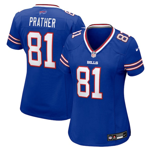 Kaden Prather Buffalo Bills Nike Women's Team Game Jersey - Royal - Image 2