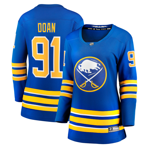 Josh Doan Buffalo Sabres Women's Home Breakaway Player Jersey - Royal