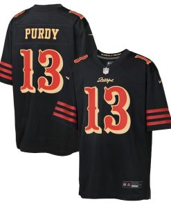 Brock Purdy San Francisco 49ers Nike Youth 2025 Rivalries Collection Game Jersey - Black