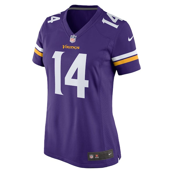 Sam Darnold Minnesota Vikings Nike Women's Team Game Jersey - Purple - Image 2