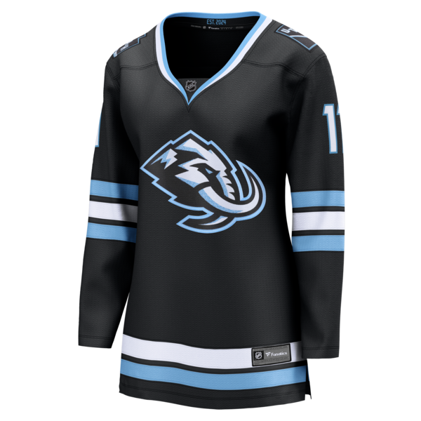 Dylan Guenther Utah Mammoth Women's Home Breakaway Player Jersey - Black - Image 2