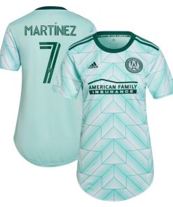 Josef Martinez Atlanta United FC adidas Women's 2022 The Forest Kit Replica Player Jersey - Mint