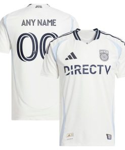 San Diego FC adidas 2025 Woven Into One Replica Custom Jersey - White