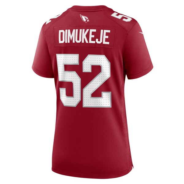 Victor Dimukeje Arizona Cardinals Nike Women's Game Jersey - Cardinal - Image 4