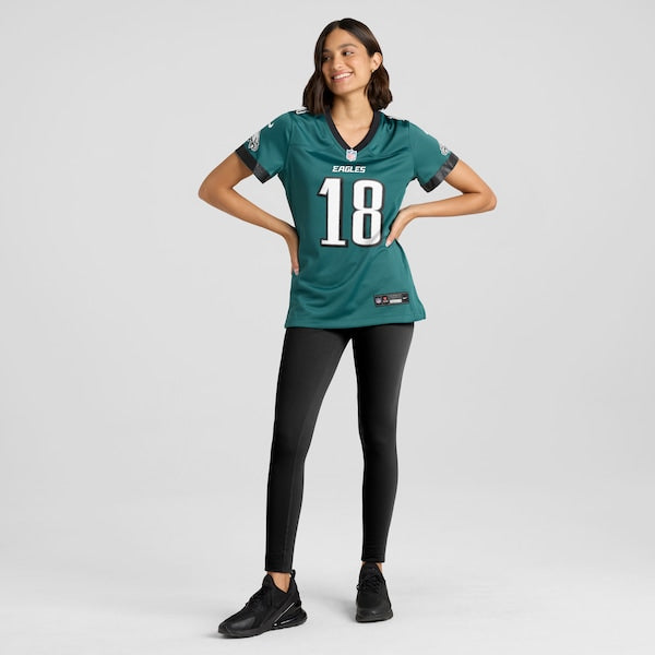 Britain Covey Philadelphia Eagles Nike Women's Team Game Jersey - Midnight Green - Image 2