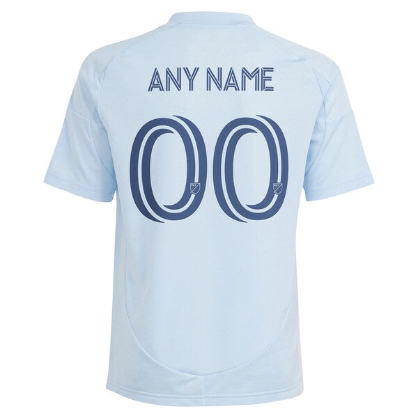 Sporting Kansas City adidas Youth 2025 One KC Replica Custom Jersey - Light Blue - Image 3