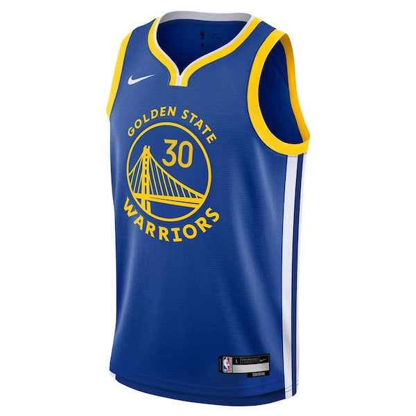 Stephen Curry Golden State Warriors Nike Youth Swingman Jersey - Icon Edition - Royal - Image 2